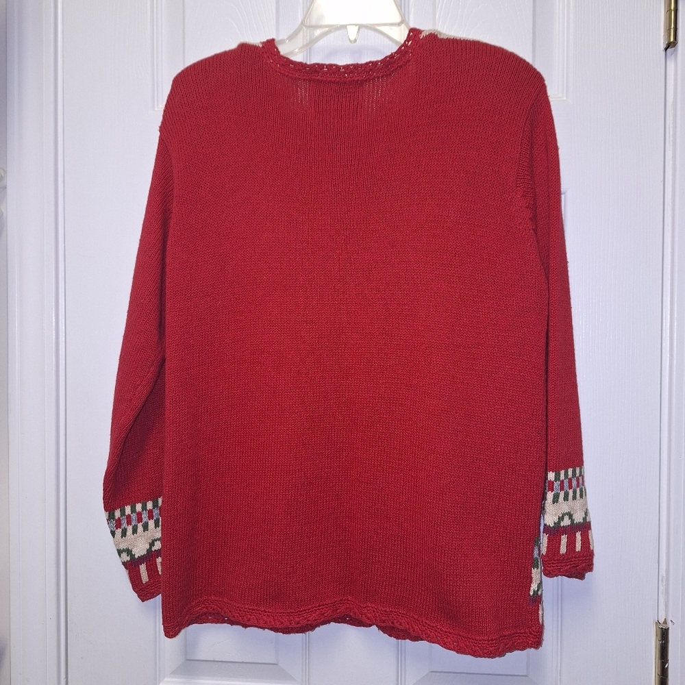 Vintage 1999 Heirloom Collectibles Sweater~Christmas~Holiday Stockings~Small - Picture 10 of 10